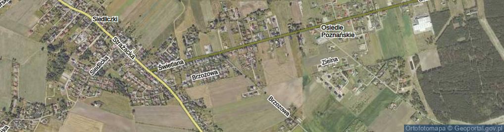 Zdjęcie satelitarne Jaworowa ul.